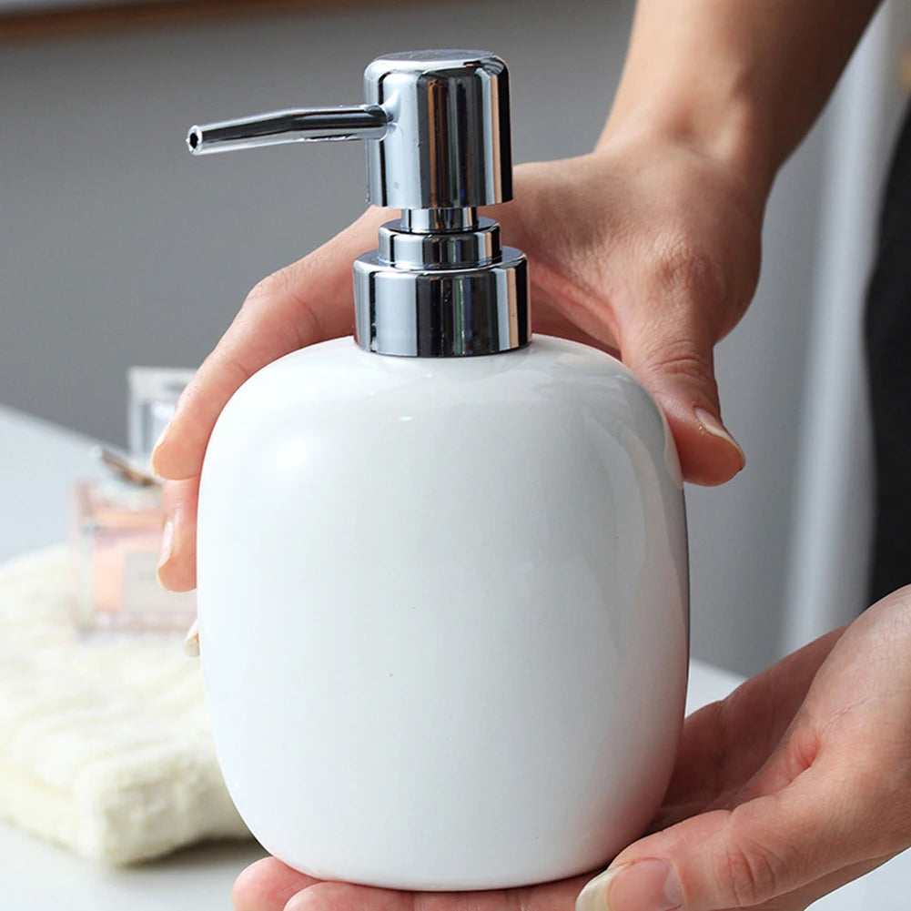 ZipChop™ Minimalist Ceramic Soap & Lotion Dispenser