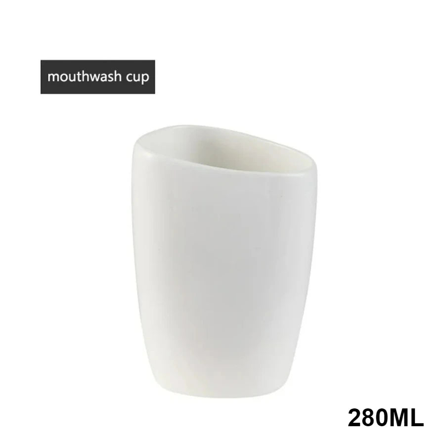 ZipChop™ Luxury Nordic Ceramic Bathroom Accessories Set