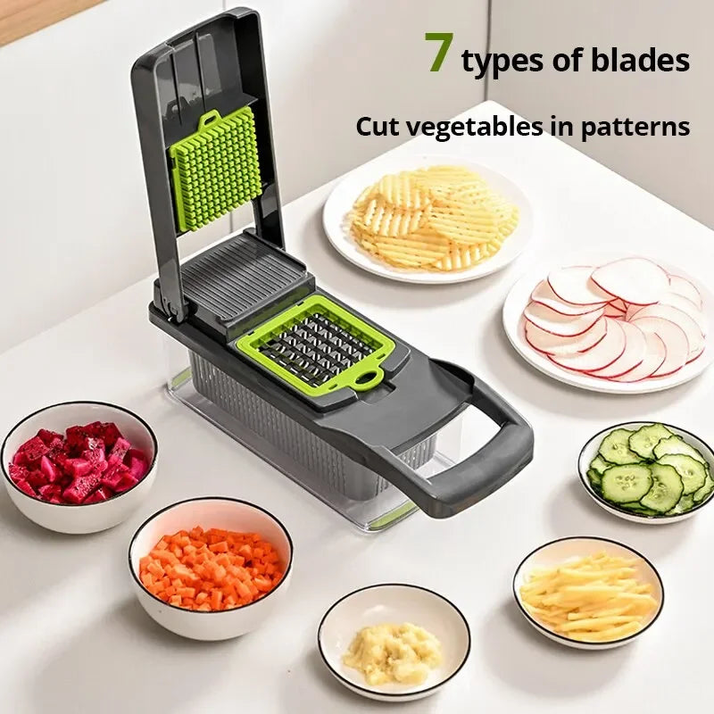 ZipChop™ 12-in-1 Multi-Prep Vegetable Slicer