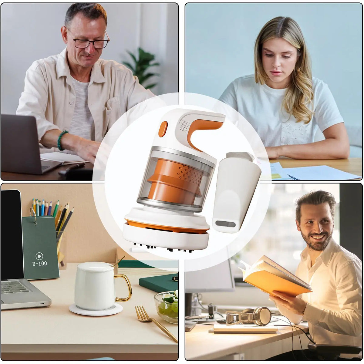 ZipChop™ Cordless Mini Duster & Computer Vacuum