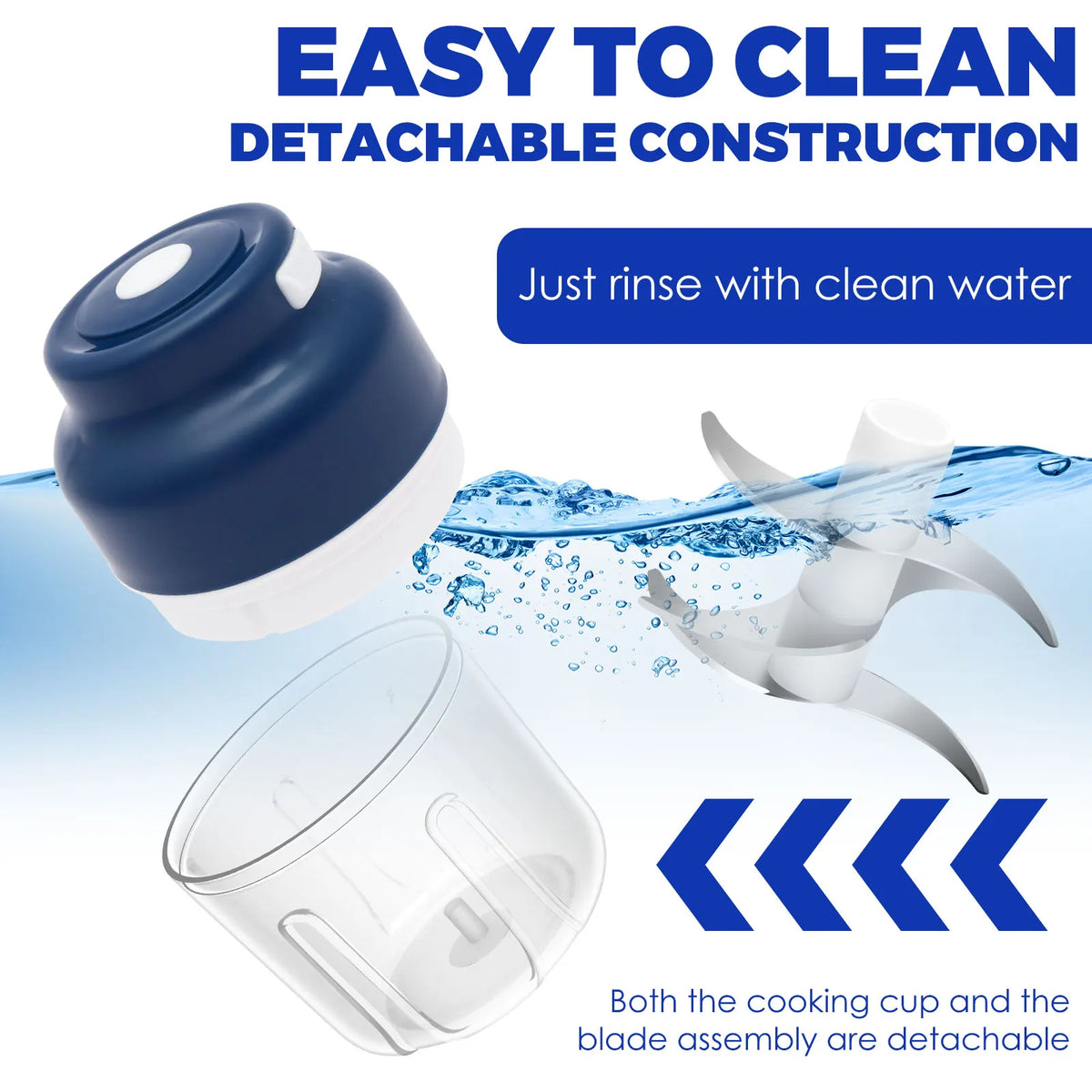 ZipChop™ Wireless Mini Food Processor