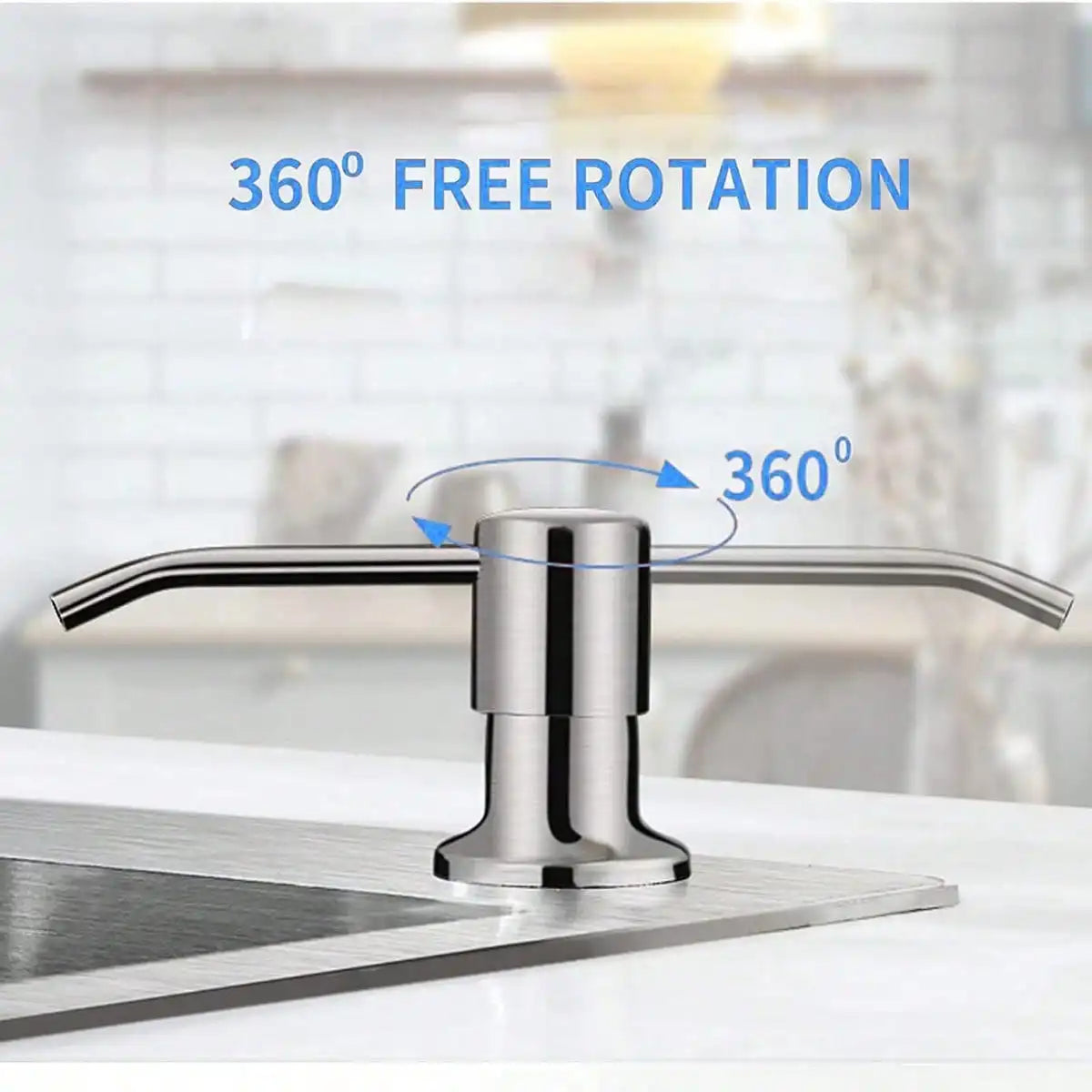 ZipChop™ Built-In Sink Soap Dispenser Extension Kit