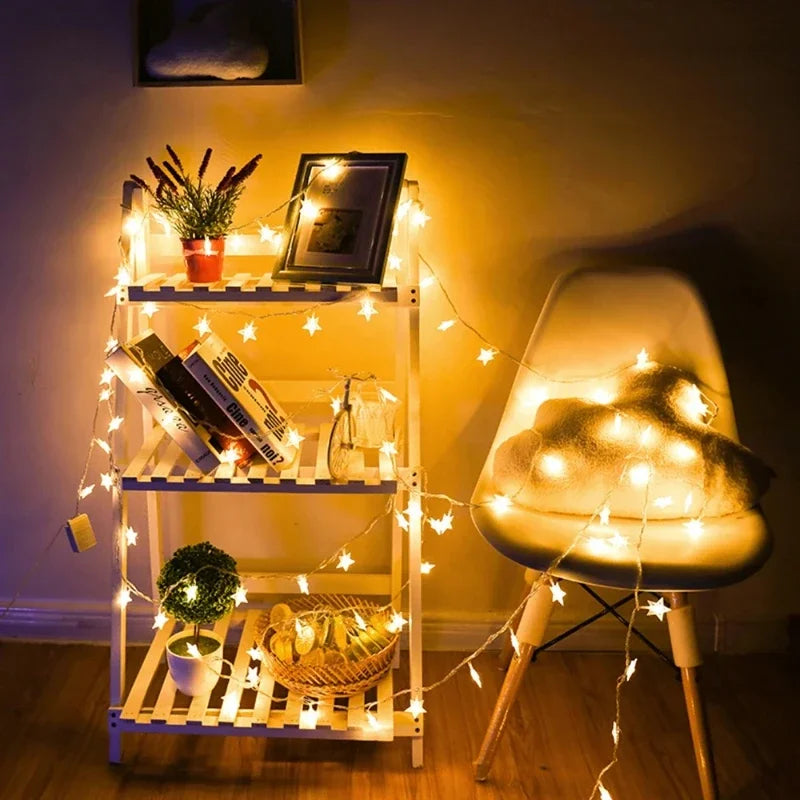 ZipChop™ Luxury Starry Nights - Cozy Decorative LED String Lights
