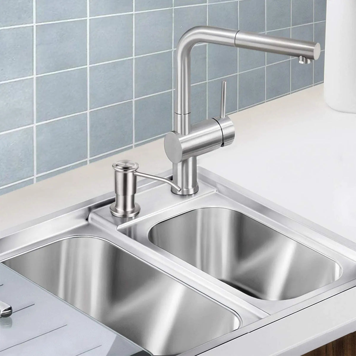 ZipChop™ Premium Built-In Sink Soap Dispenser