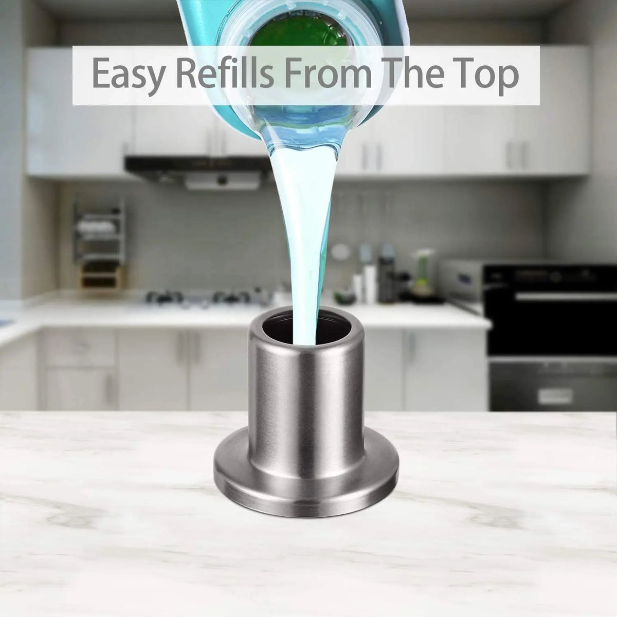 ZipChop™ Premium Built-In Sink Soap Dispenser